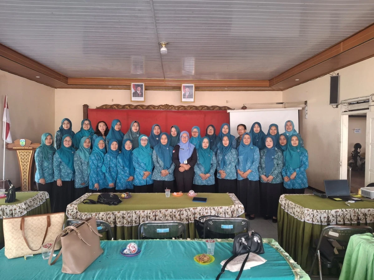 Rapat Koordinasi TP PKK Kecamatan bersama Ketua TP PKK Desa se-Kecamatan Keling