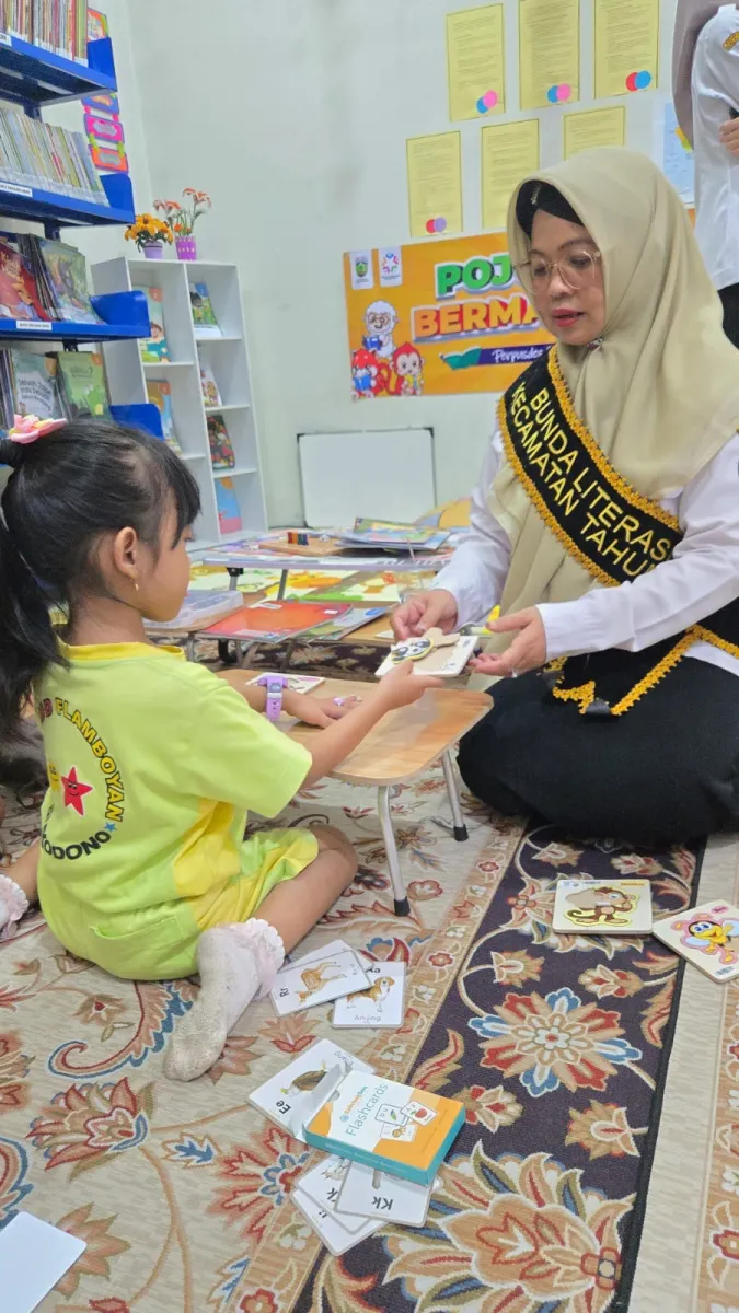 Kolaborasi dengan Perpustakaan Desa Sukodono