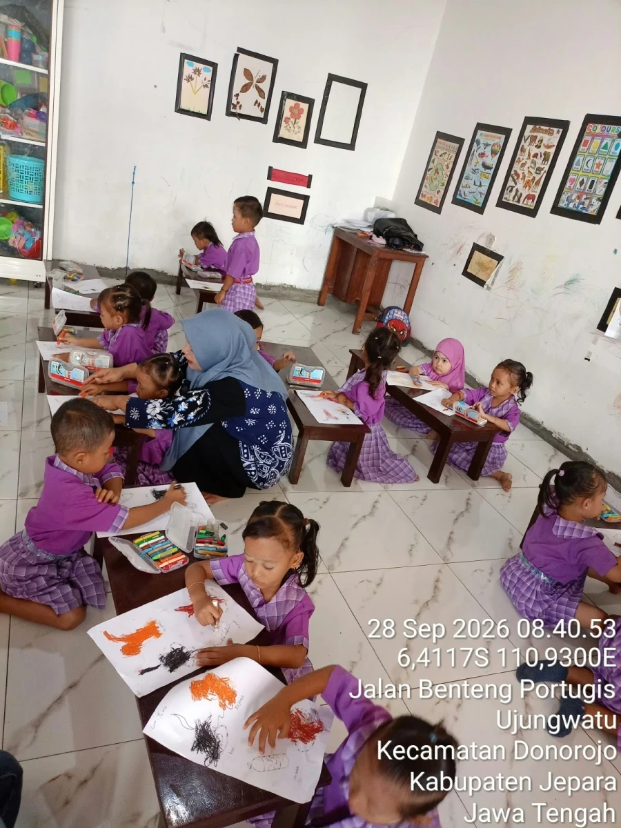 PEMBELAJARAN DI POS PAUD MUTIARA HATI UJUNGWATU