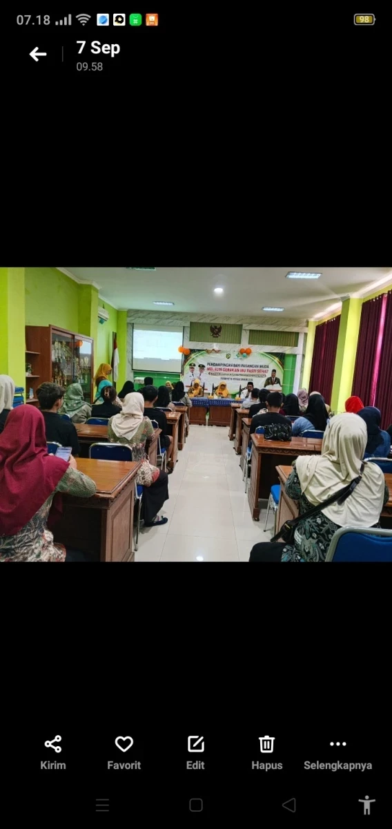 kegiatan pendampingan pengantin baru 