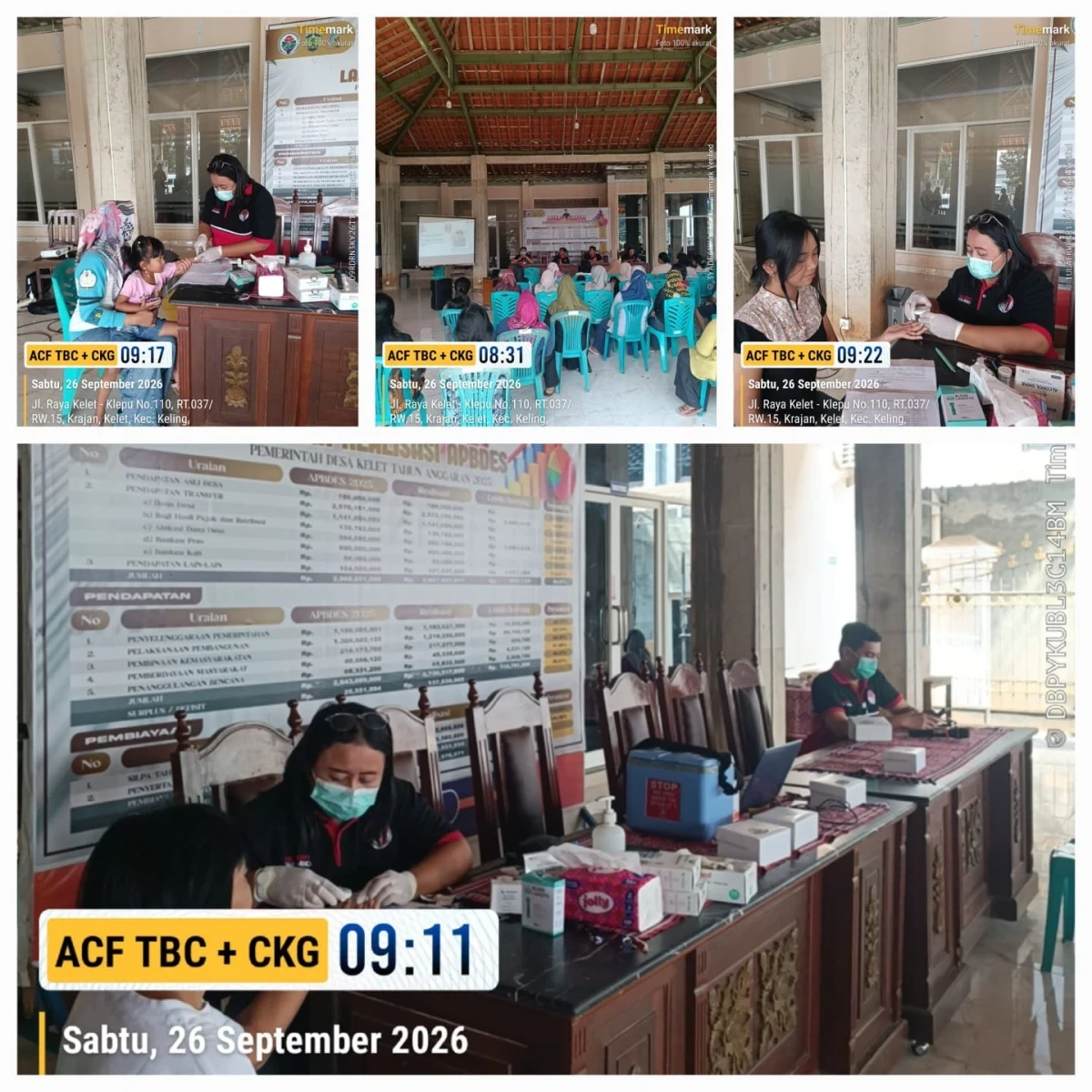CKG Kader TP.PKK Desa Kelet 