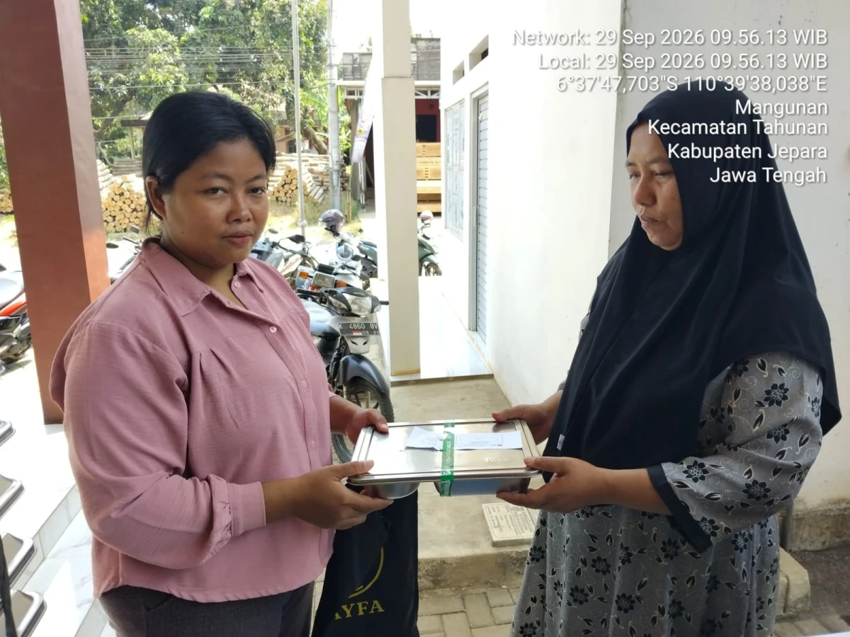 Pendistribusian MBG di Desa Mangunan 