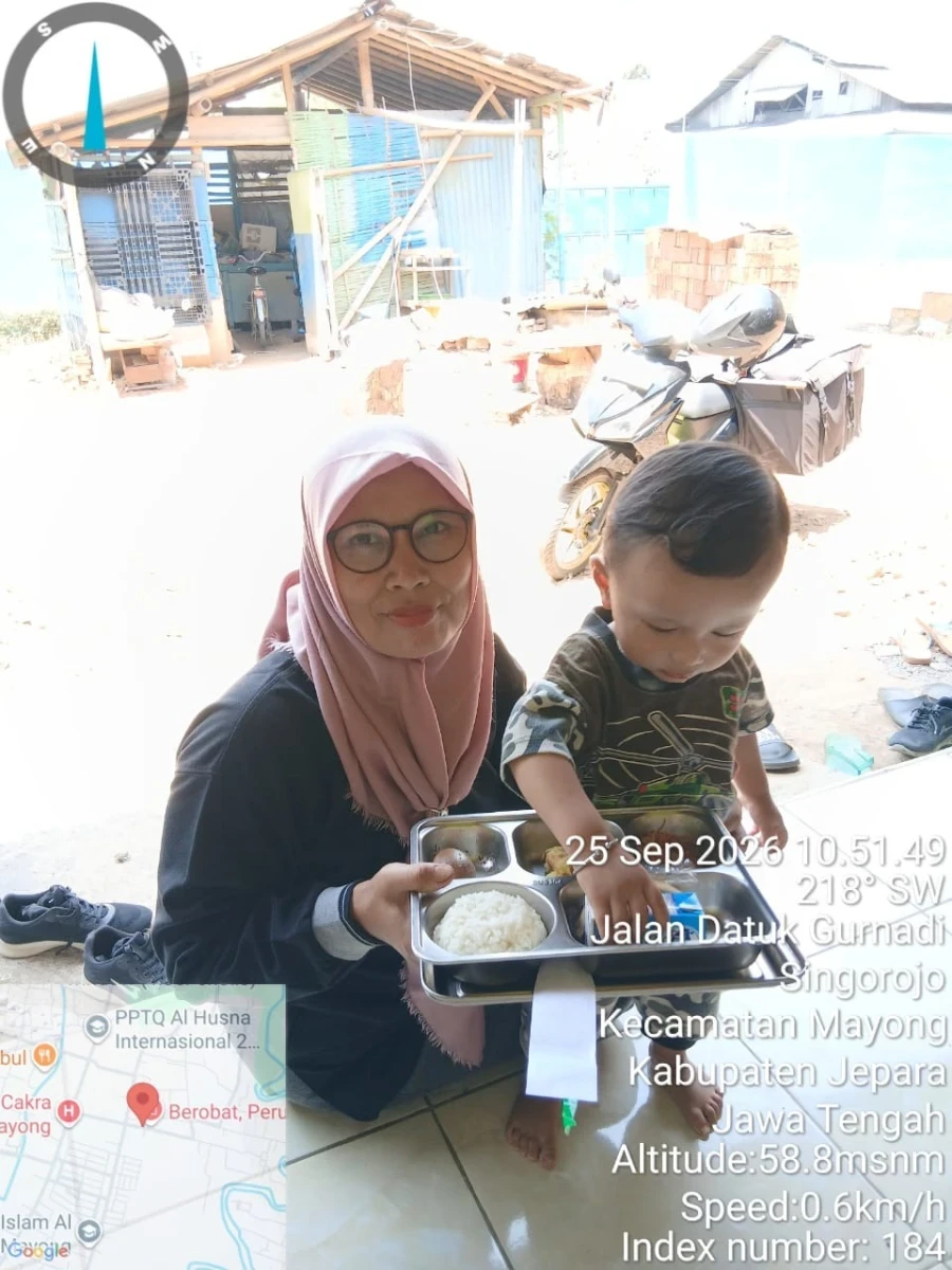 Rantai Pasok MBG Balita di Posyandu Nusa Indah Singorojo Libatkan Bahan Lokal