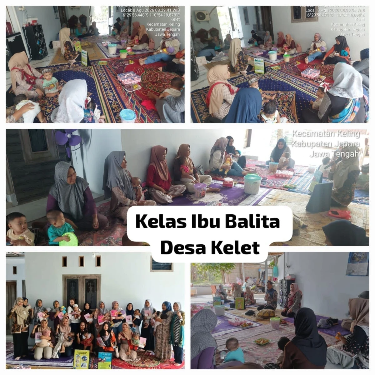 Kelas Ibu Balita Desa Kelet 