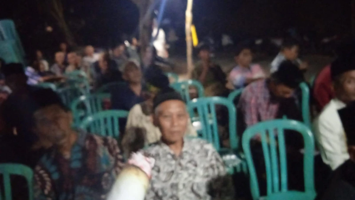 Pokja 3 Malam Muwada'ah Ibu Hajjah Dewi Asiyah Binti KH Duri RT 03 RW 01 Dukuh Tuk Songo Suwawal Timur