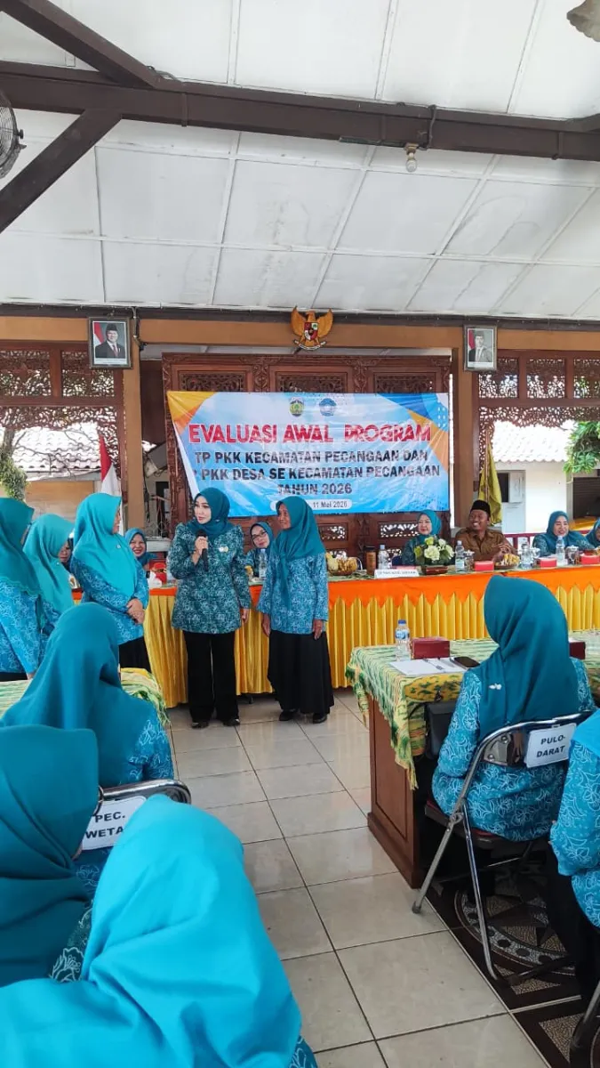 Evaluasi Awal Program TP PKK Kecamatan Pecangaan bersama TP PKK Desa se-Kecamatan Pecangaan tahun 2026