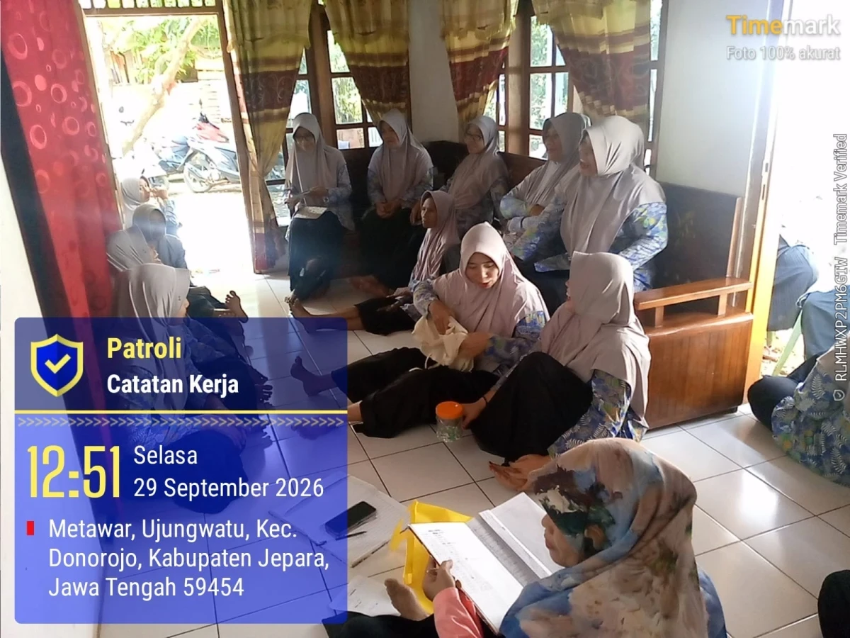 SOSIALISASI JINGLE PAAREDI DI RT 04 RW 01 DUKUH METAWAR