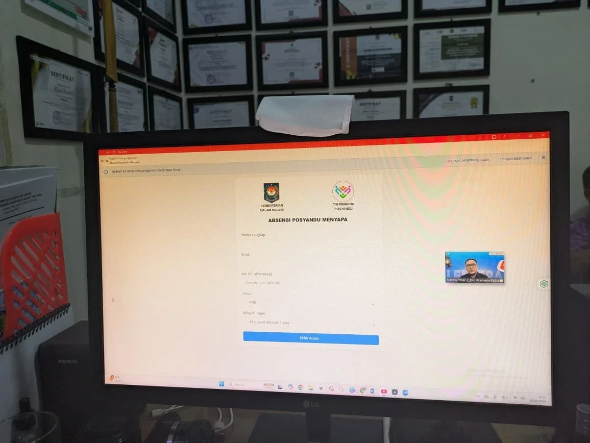 Perkuat Tata Kelola Posyandu, Kader Telukawur Ikuti Sosialisasi Tata Cara Registrasi