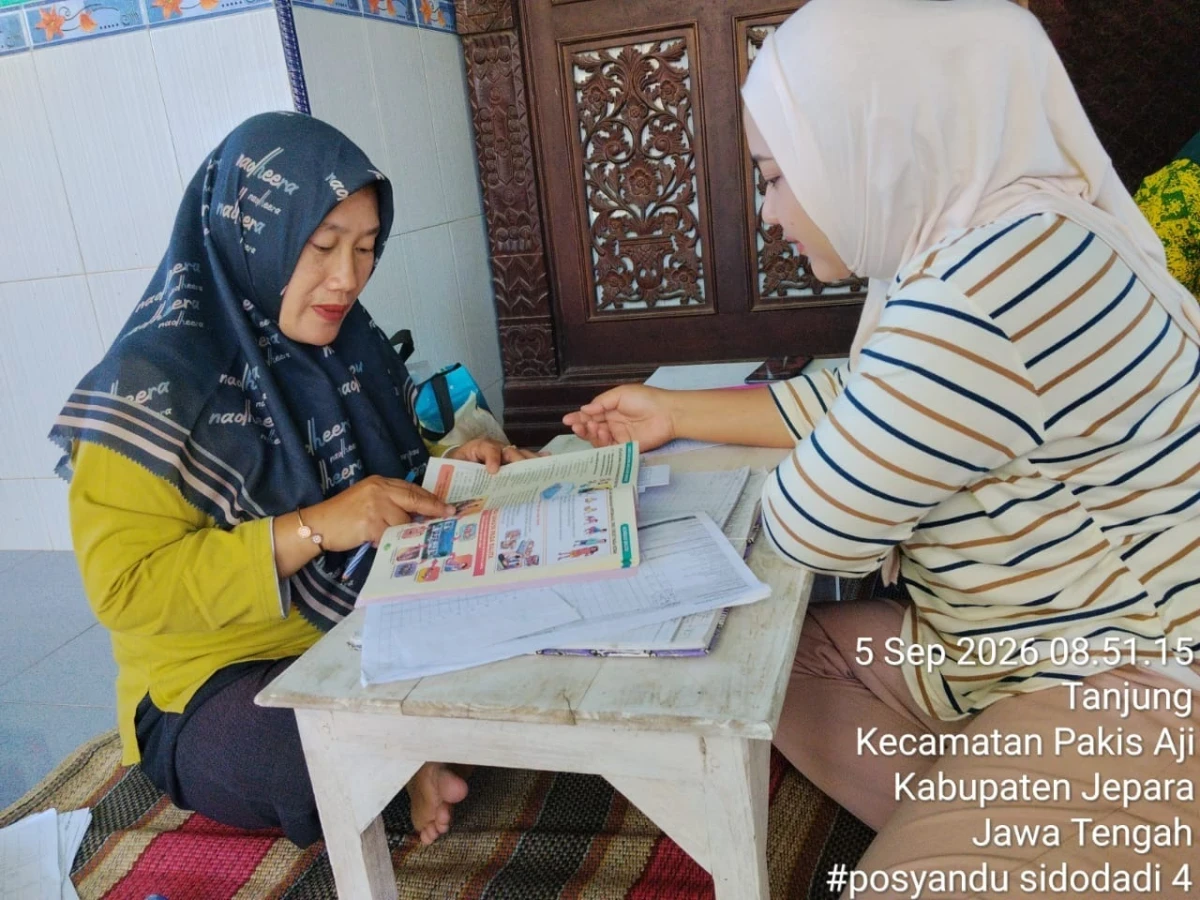 LAPORAN PELAYANAN POSYANDU SIDO DADI IV DESA TANJUNG