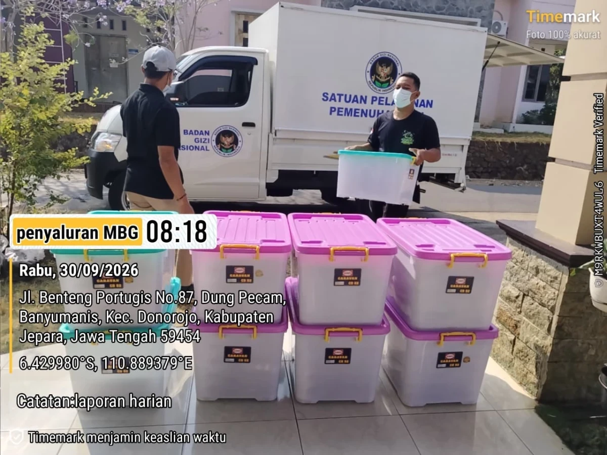 PENDISTRIBUSIAN MBG UNTUK IBU HAMIL DAN BALITA DI POS MAWAR MERAH 6