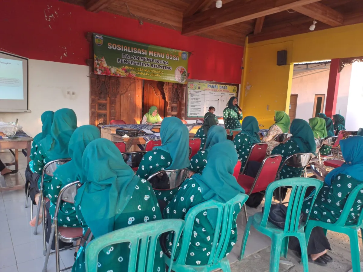 Sosialisasi menu B2SA dalam pencegahan stunting 