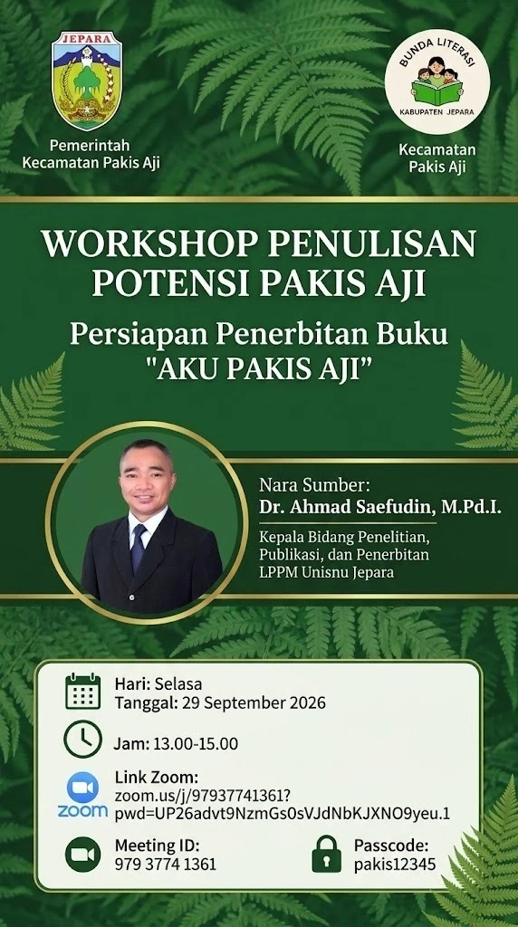 WORKSHOP PENULISAN BUKU