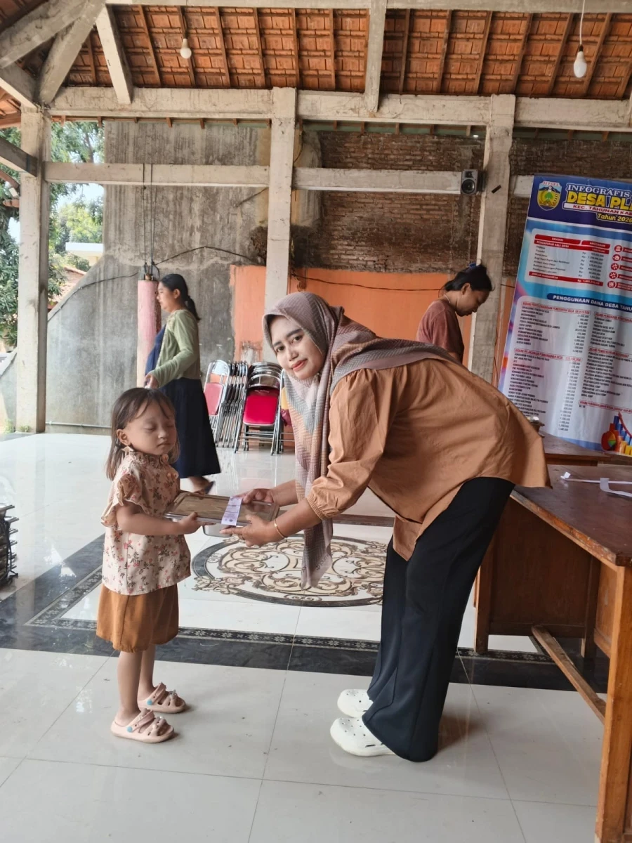 pendistribusian MBG desa platar 