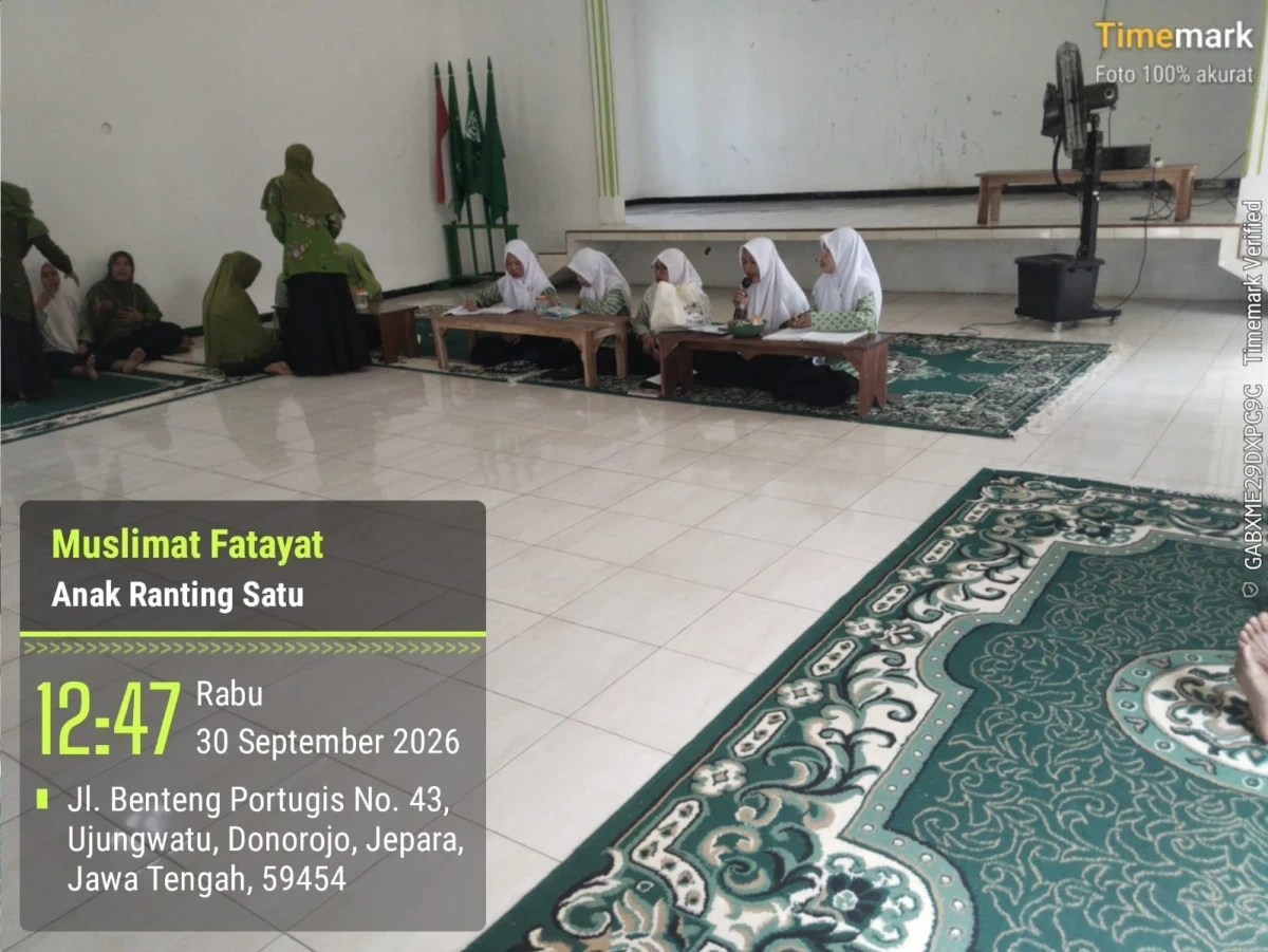 PENGAJIAN RUTIN MUSLIMAT FATAYAT RW 01 DUKUH METAWAR