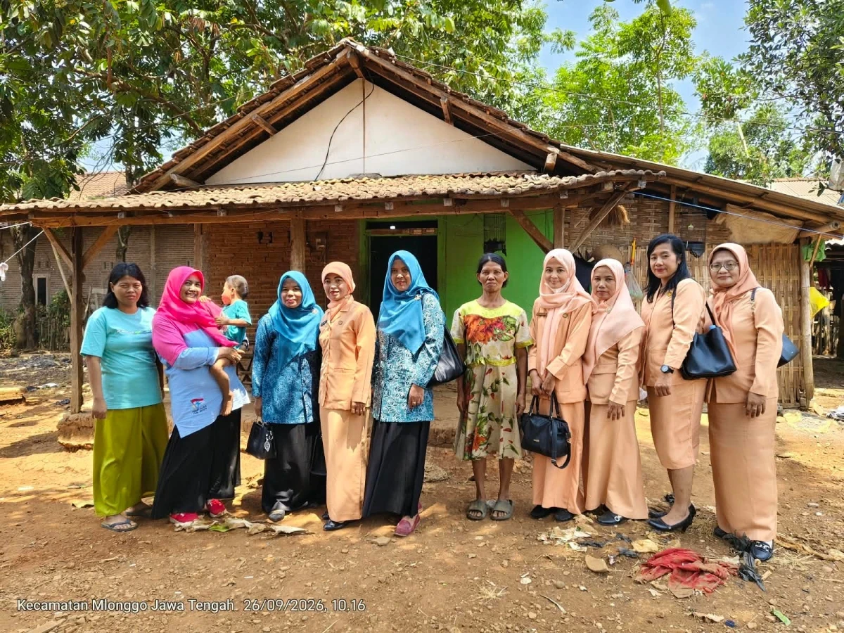 KUNJUNGAN DAN PEMBERIAN BANTUAN SOSIAL