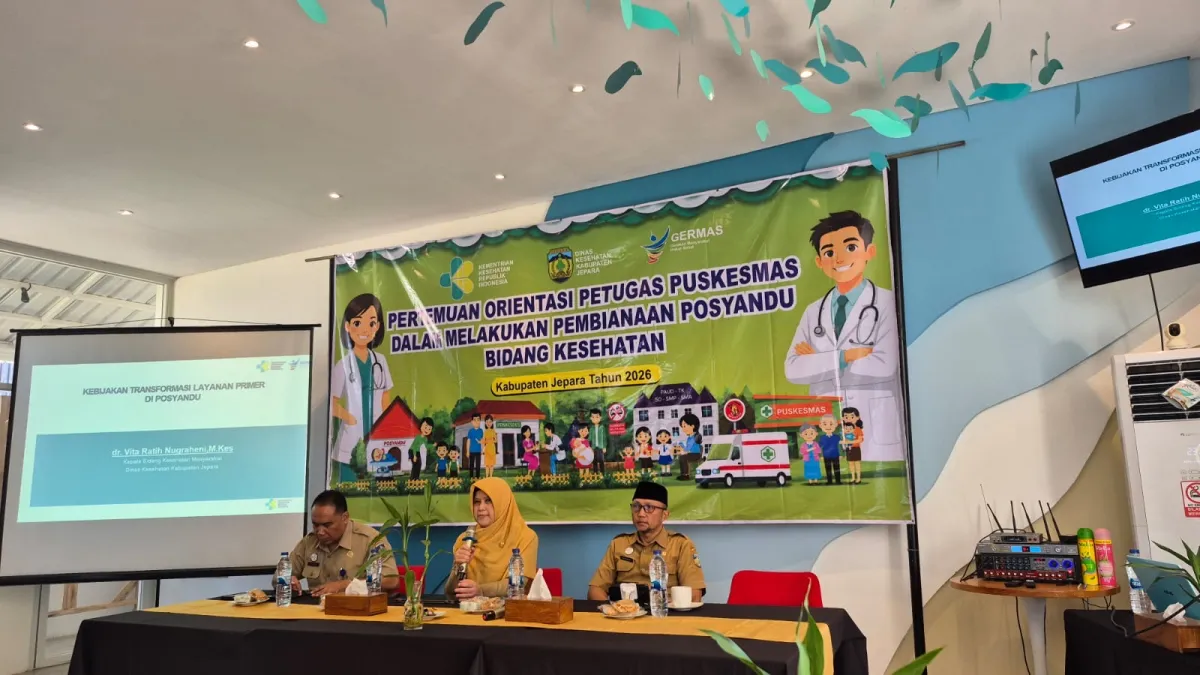 Orientasi Petugas Puskesmas dalam Pembinaan Posyandu Bidanh Kesehatan