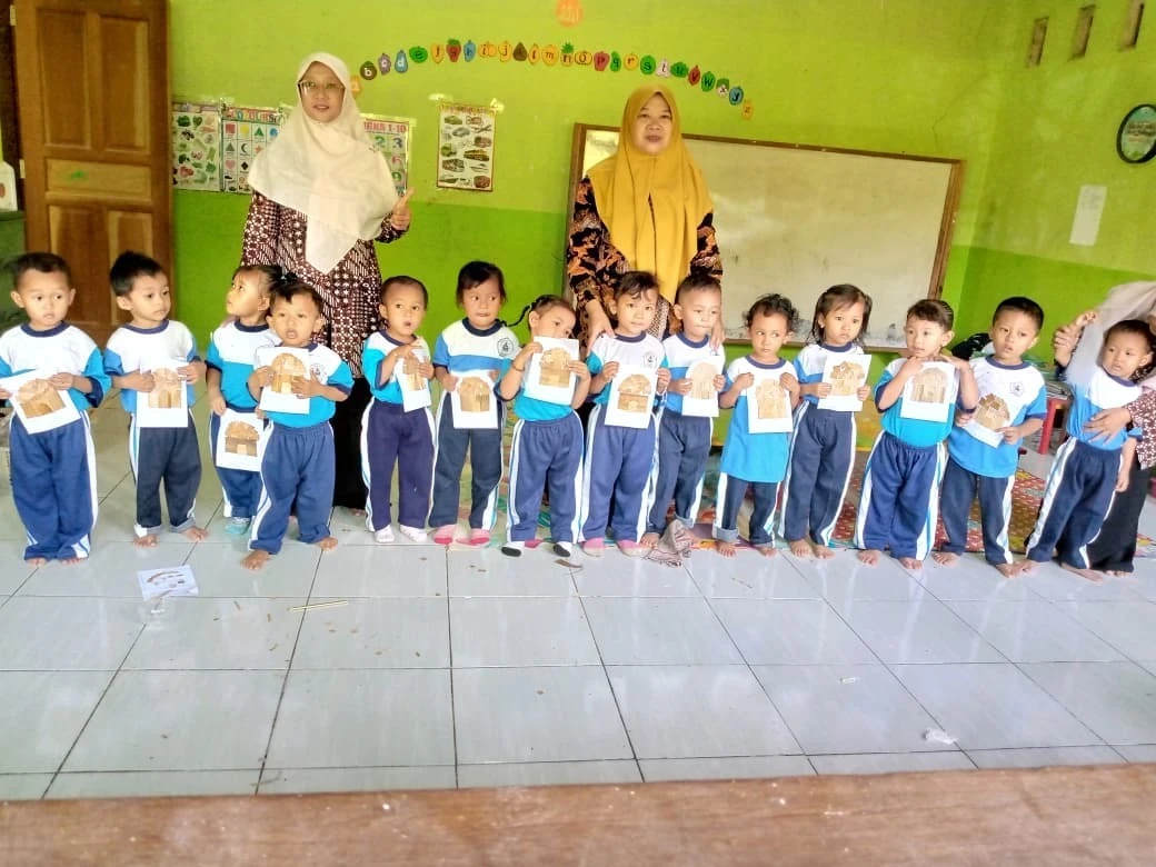 TP PKK desa Mangunan bersama di PAUD Melati