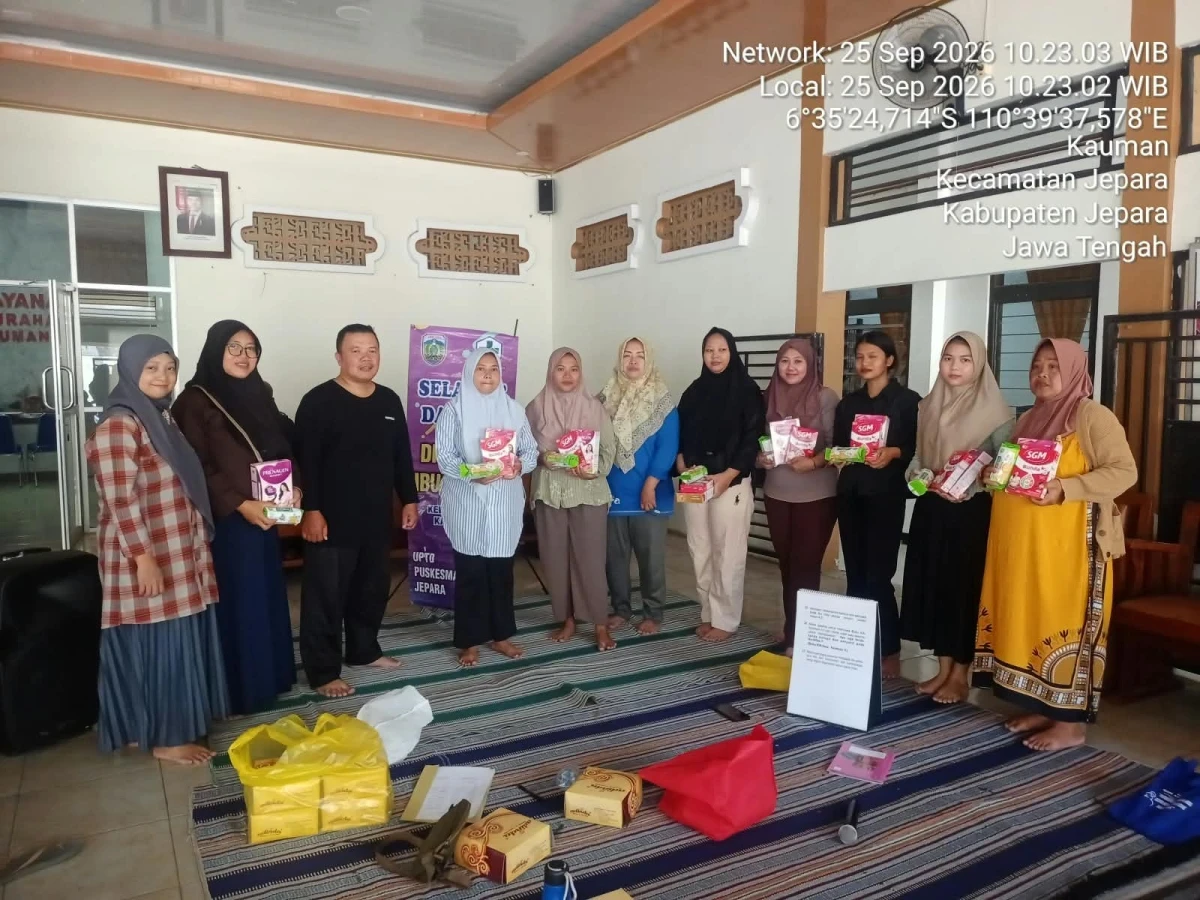 Kelas ibu hamil dikelurahan Kauman 