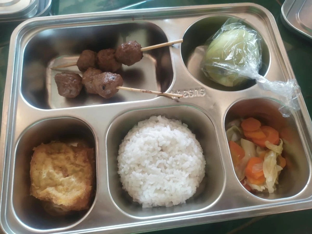 Menu Makan Bergizi Gratis (MBG) Pos PAUD Ceria Karanggondang