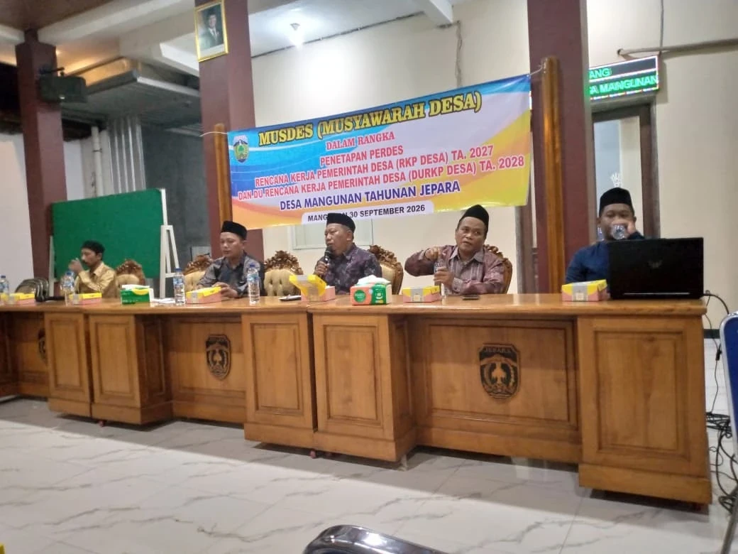 TP PKK menghadiri Musdes Mangunan