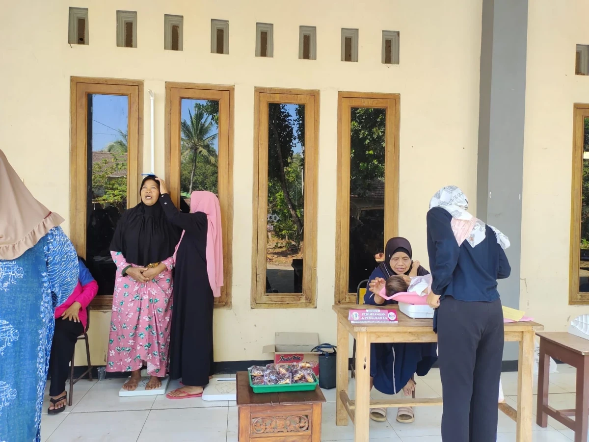 POKJA IV TP PKK Kecamatan Mlonggo Dukung Pelaksanaan Posyandu Balita dan Lansia Desa Jambu Timur