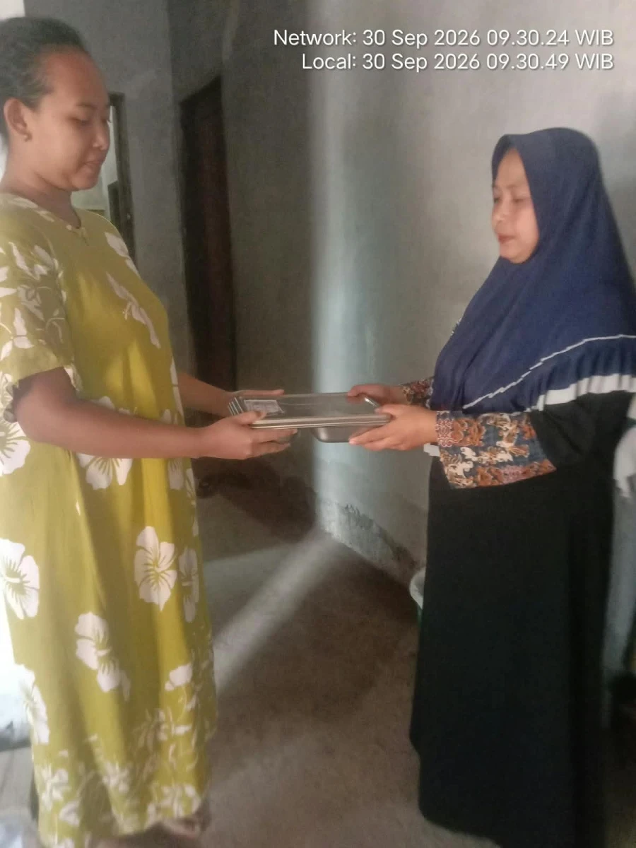 Pembagian MBG ke dukuh krajan