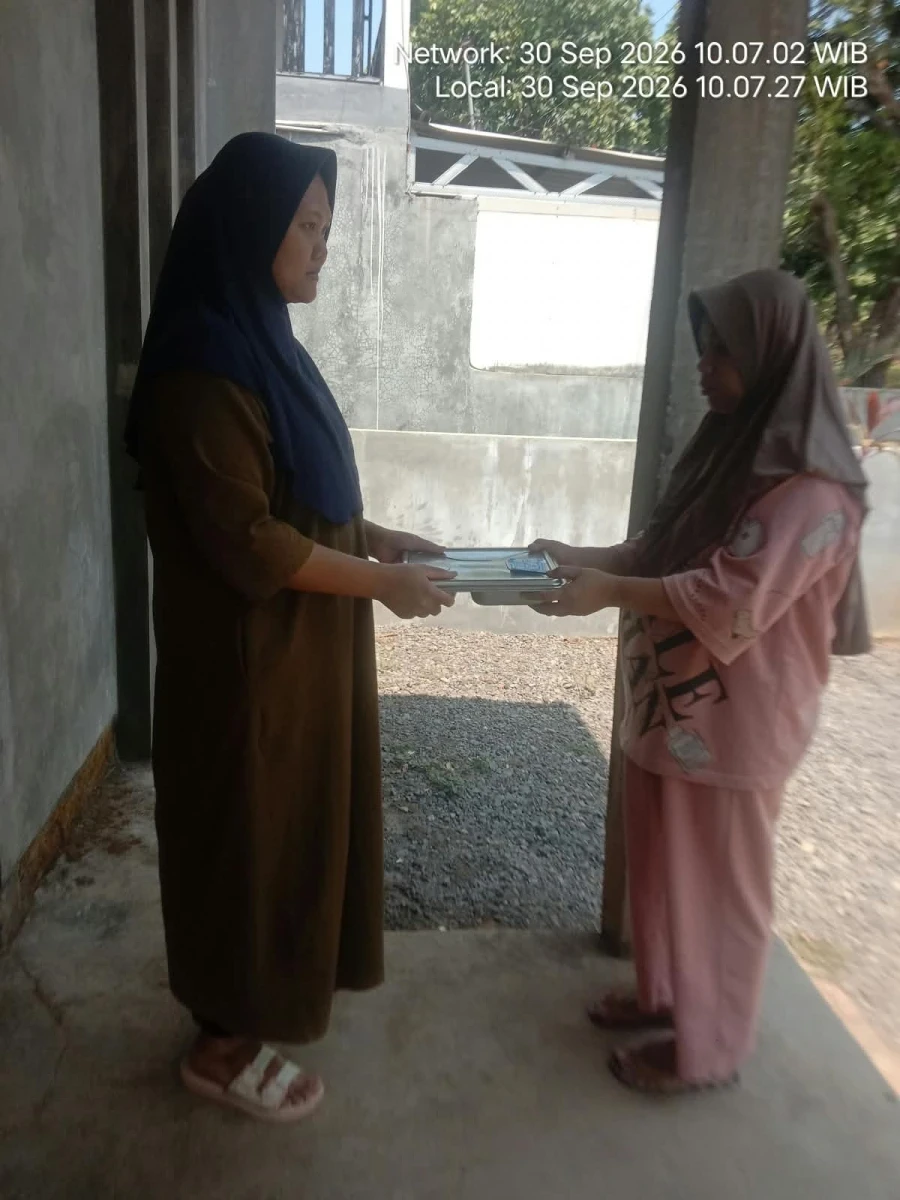 Pembagian MBG ke dukuh krajan