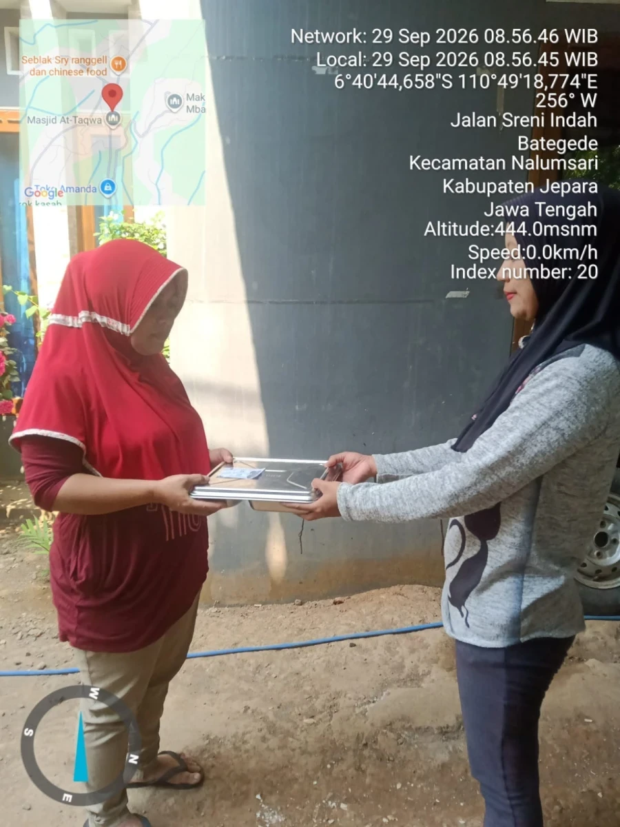Pembagian MBG ke dukuh godang