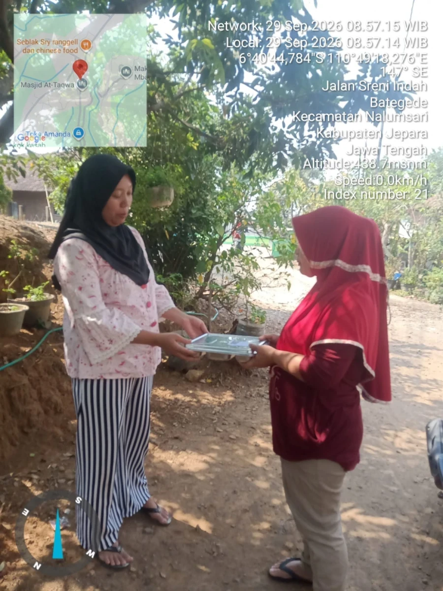 Pembagian MBG ke dukuh godang