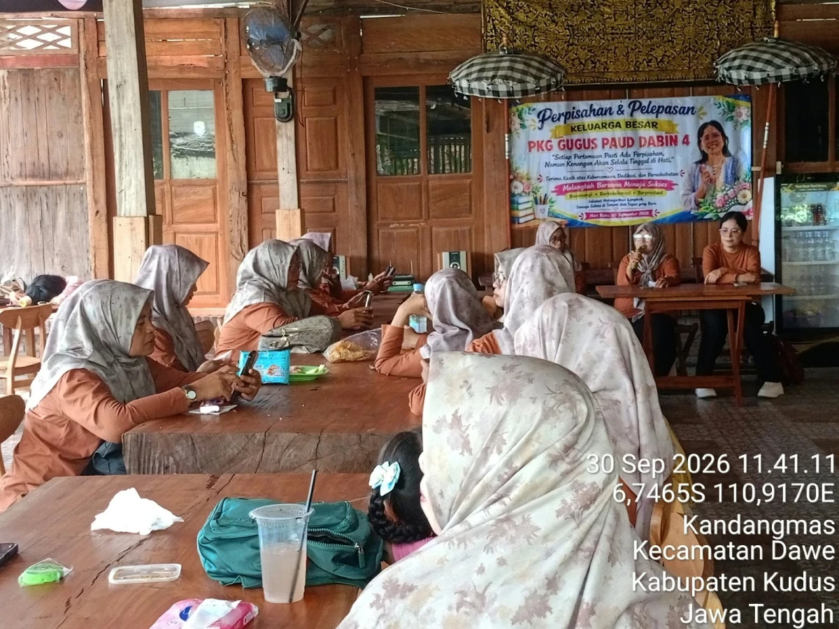 PERPISAHAN KELUARGA BESAR PKG GUGUS PAUD DABIN IV DONOROJO