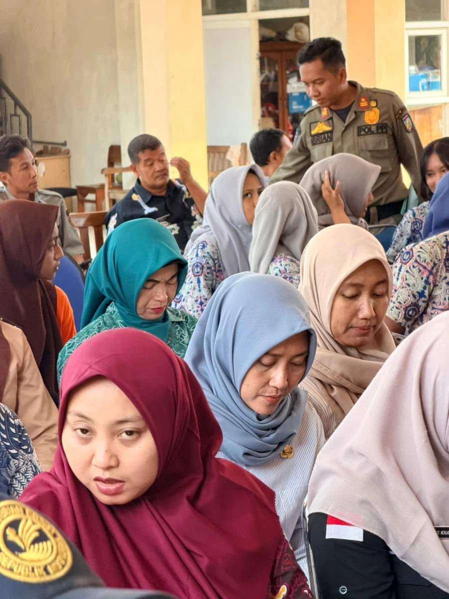 Ketua TP PKK Kecamatan Mlonggo Mengikuti Rakor Lintas Sektoral Kecamatan Mlonggo