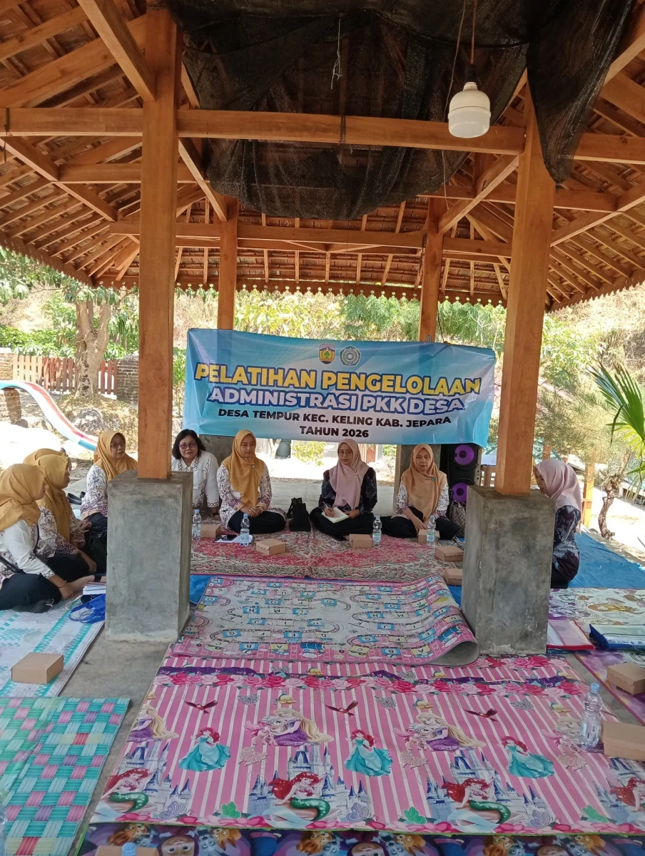Pembinaan Administrasi PKK di Desa Tempur