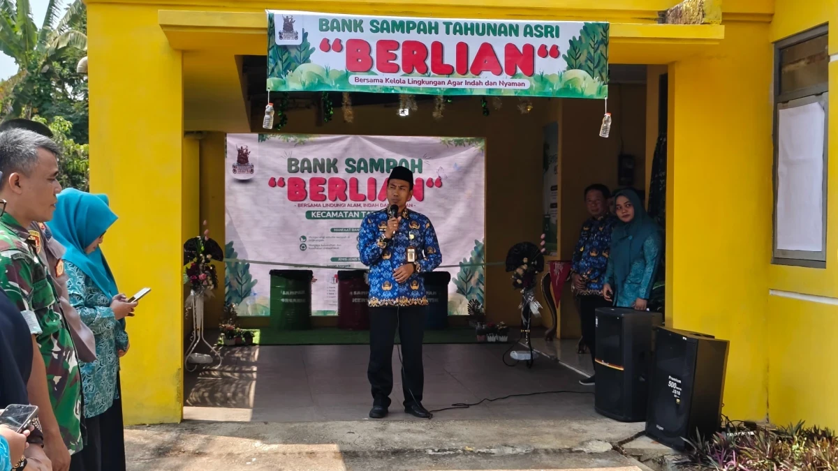TP PKK Desa Tahunan Hadiri Peresmian Bank Sampah Tahunan Asri “Berlian” Kecamatan Tahunan