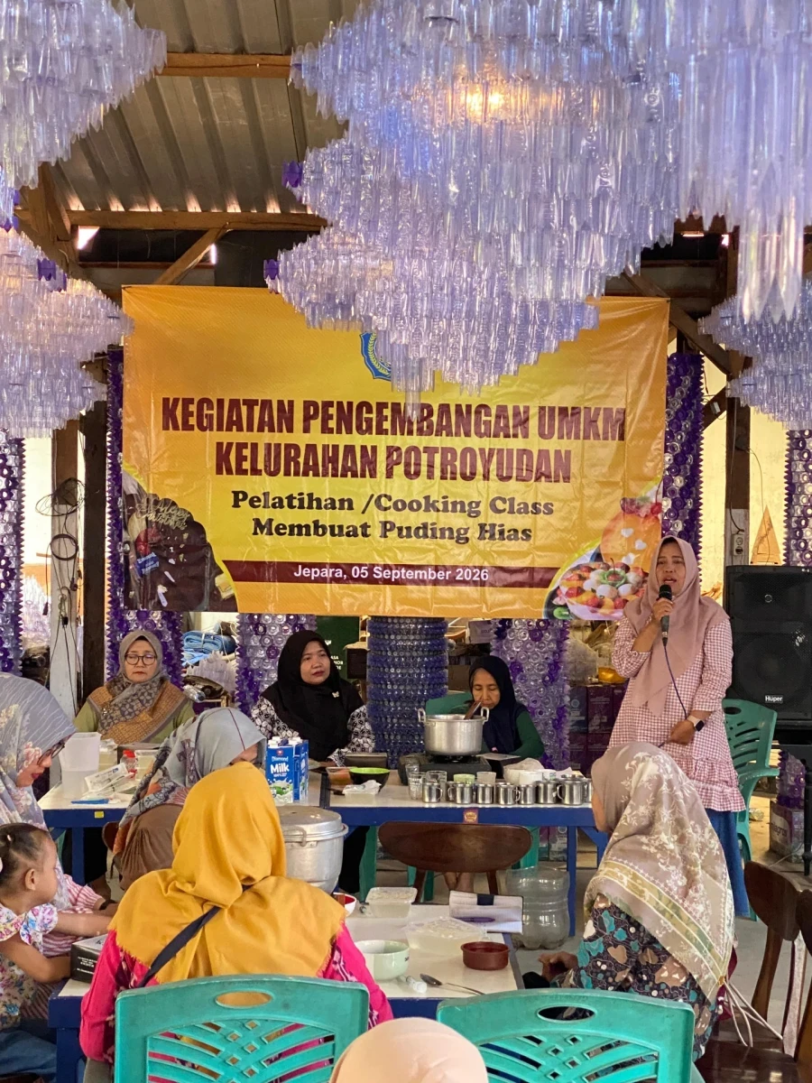 Pelatihan membuat jelly art