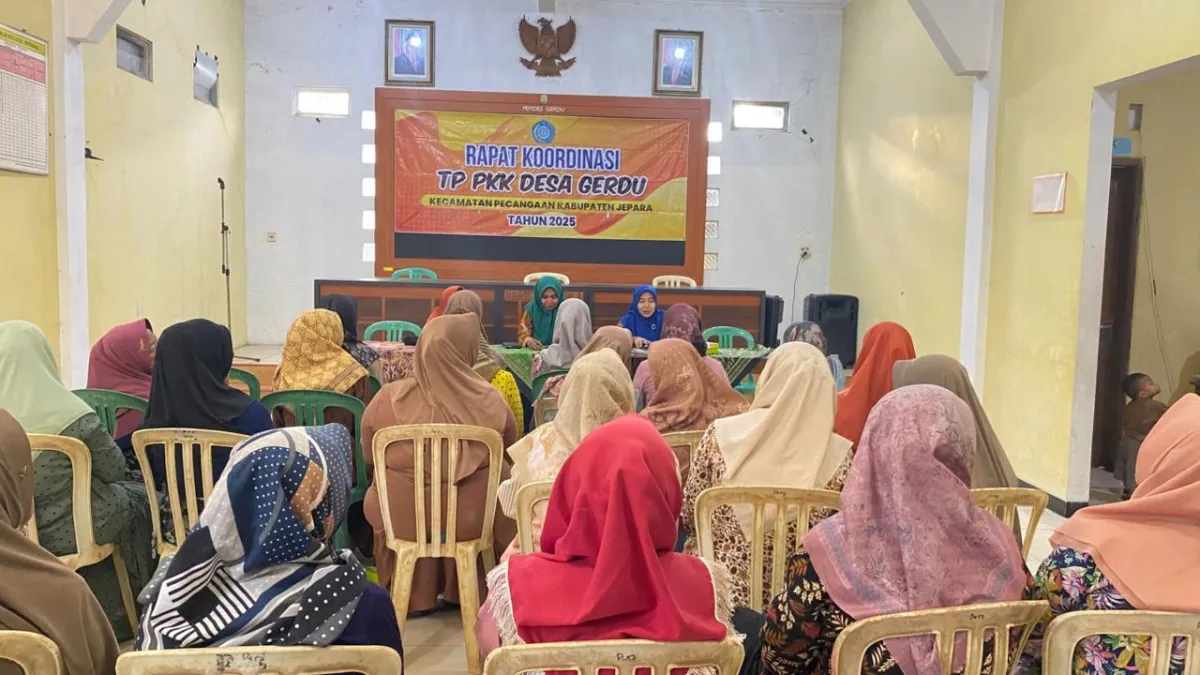 PERTEMUAN RUTIN PKK DESA GERDU