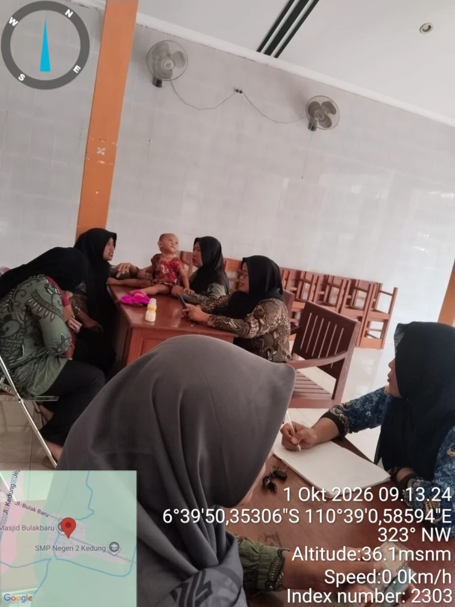 Pertemuan kader desa bulak baru