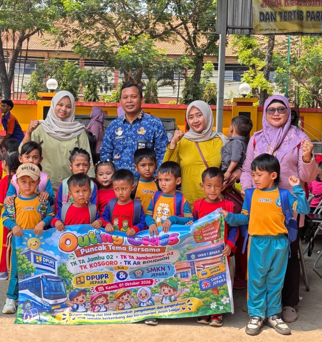Serunya Outing Class KB-TK Ar Roudhoh: Belajar Infrastruktur dan Mengenal Agroindustri Sejak Dini