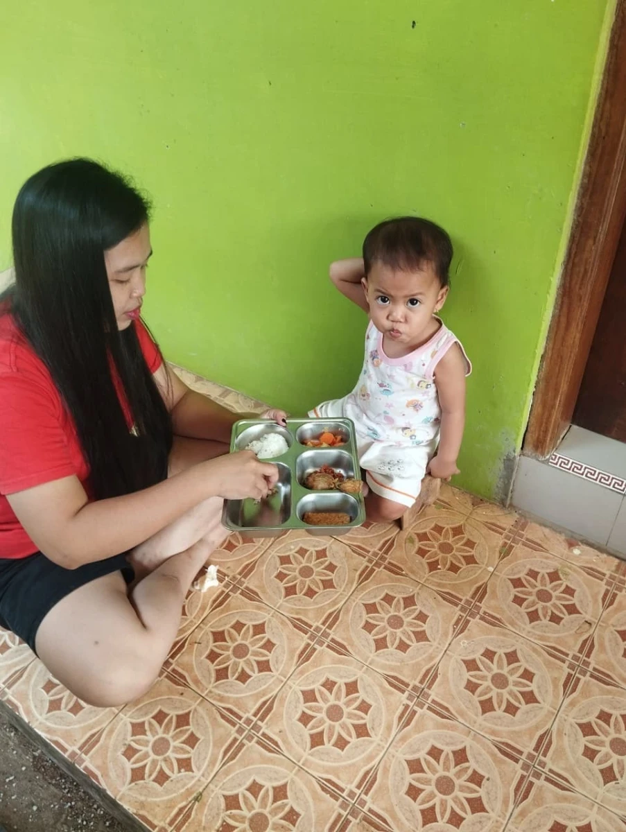 MENU MBG DI POSYANDU DIAN EKA BUANA 6