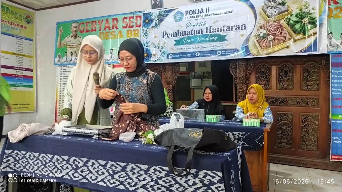 RAPAT KOORDINASI TP PKK DESA BRANTAKSEKARJATI