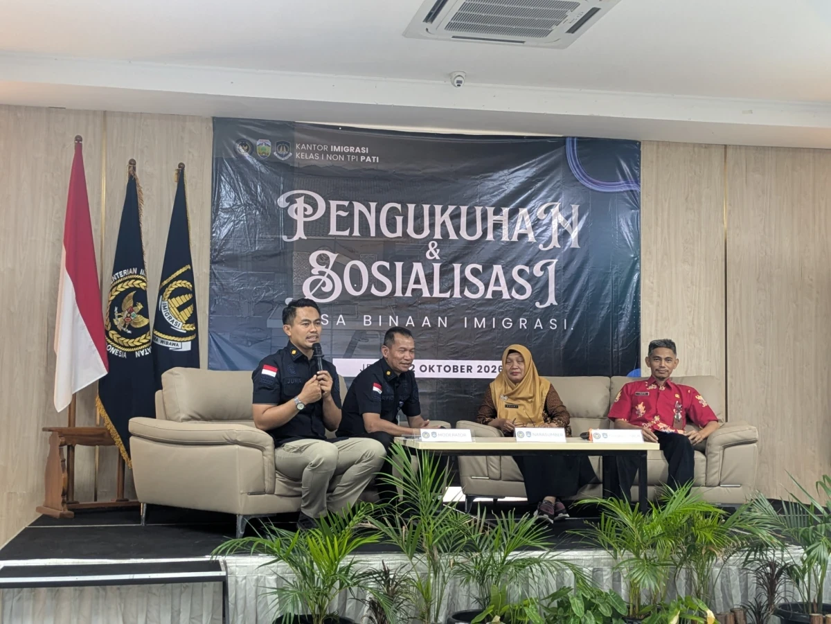 Desa Binaan Imigrasi Telukawur Perkuat Literasi Keimigrasian, Warga Dibekali Pemahaman Cegah TPPO dan TPPM