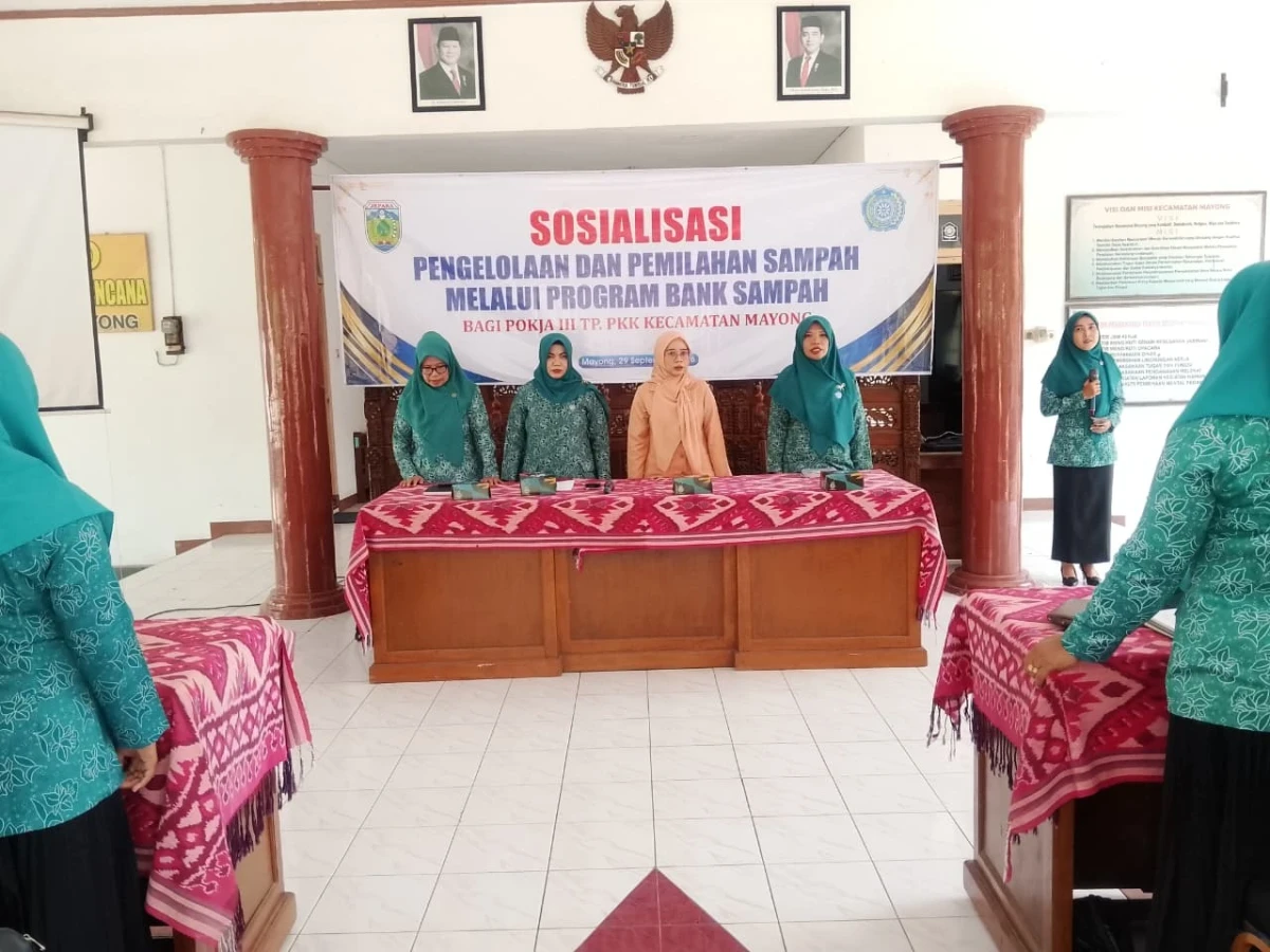 Rakor TP.PKK Kecamatan Mayong dan Ketua TP.PKK Desa se- Kecamatan Mayong
