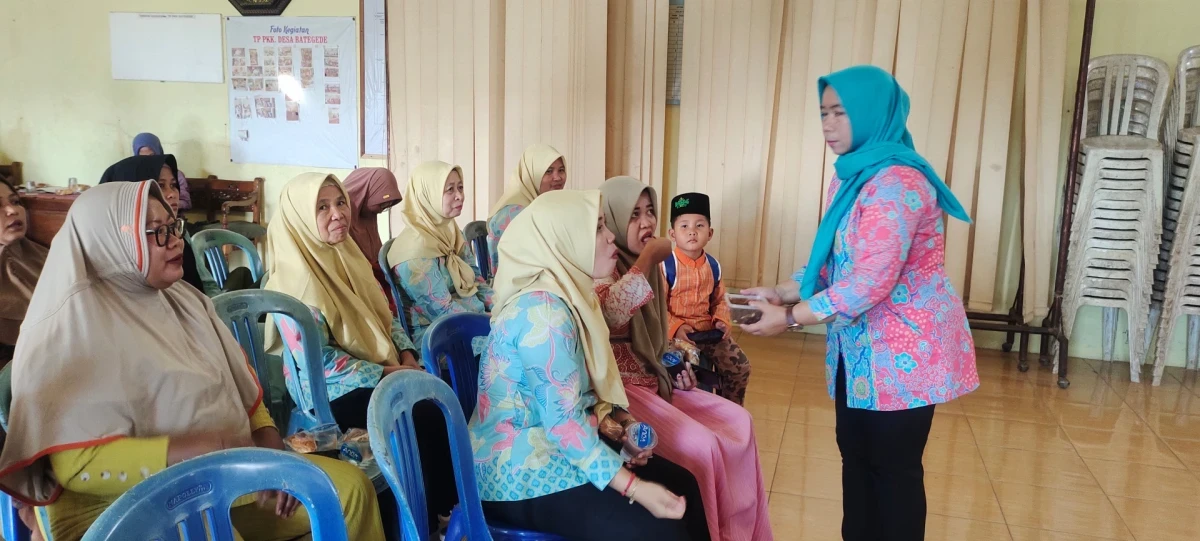 Embuatan abin lele bagi anggota pkk
