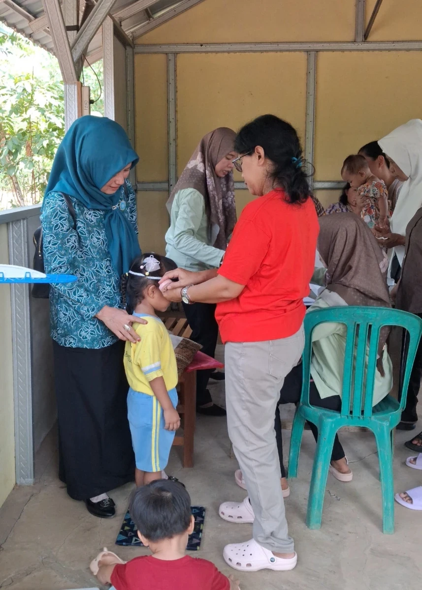 Pelayanan Posyandu Balita Harapan 10 Desa Karanggondang