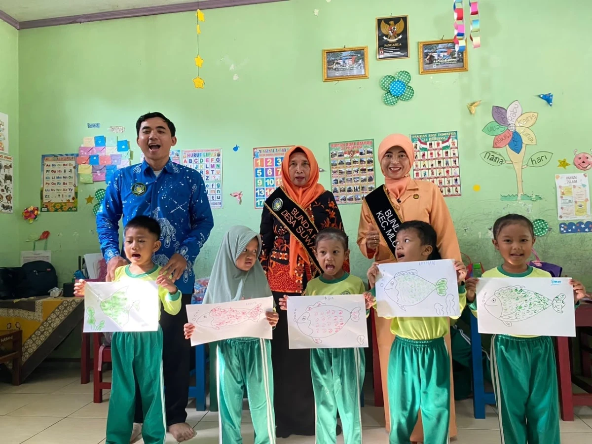 Serunya Belajar Kemaritiman Lewat Kreasi Sisik Ikan