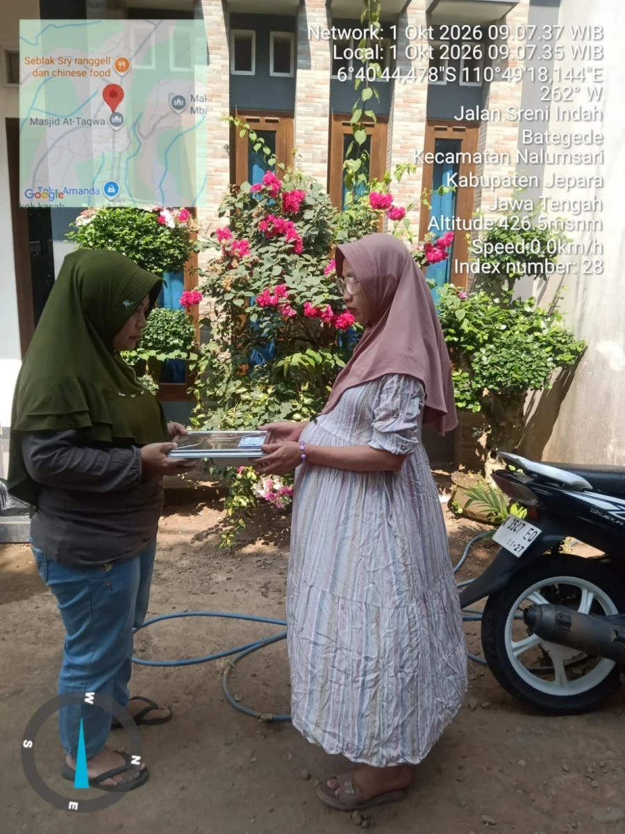 Pembagian MBG ke dukuh godang