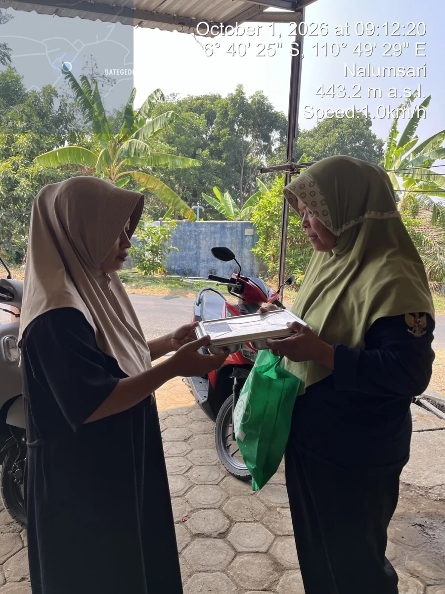 Pembagian MBG ke dukuh godang