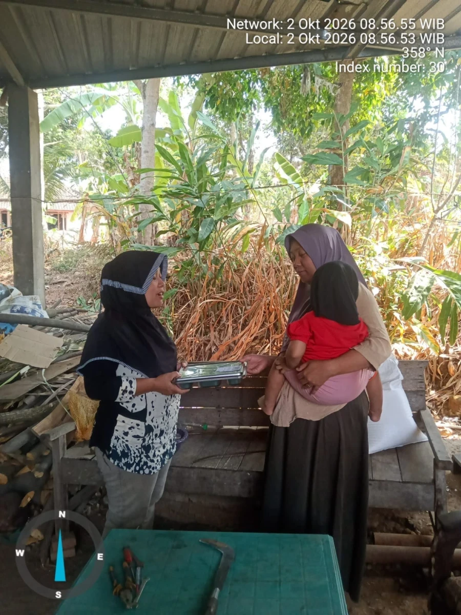 Pembagian MBG ke dukuh godang