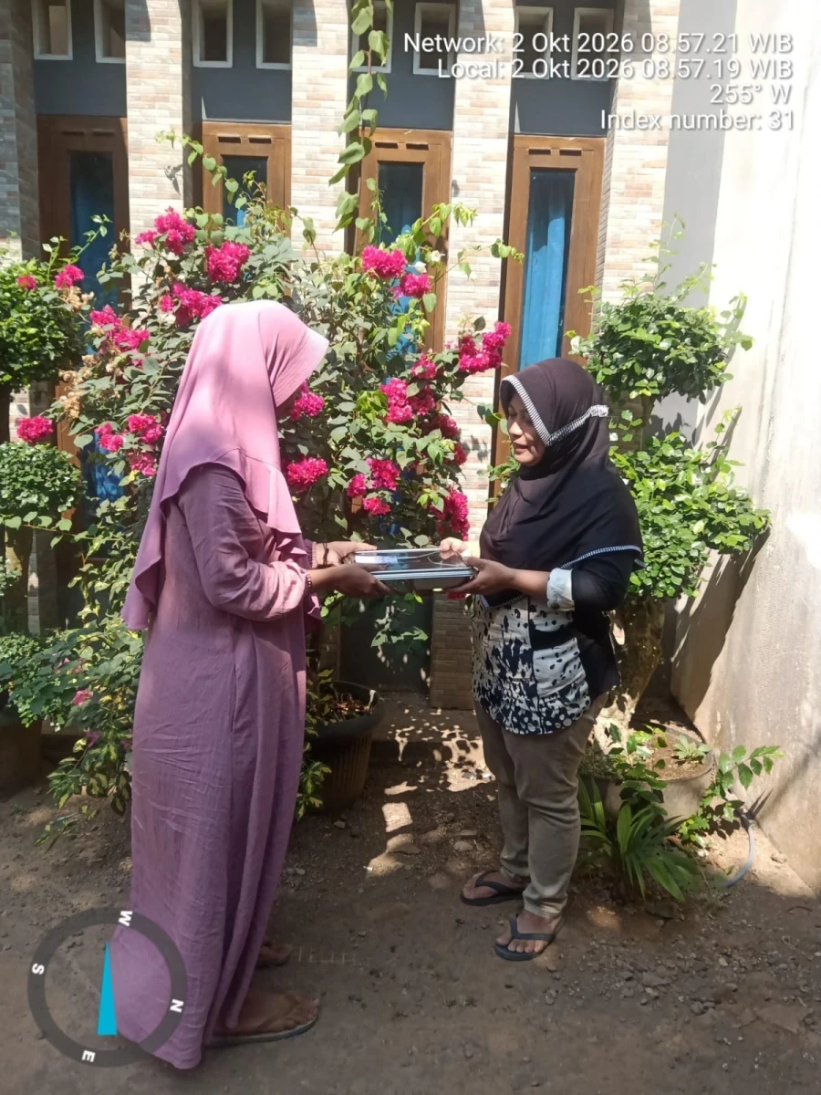 Pembagian MBG ke dukuh godang