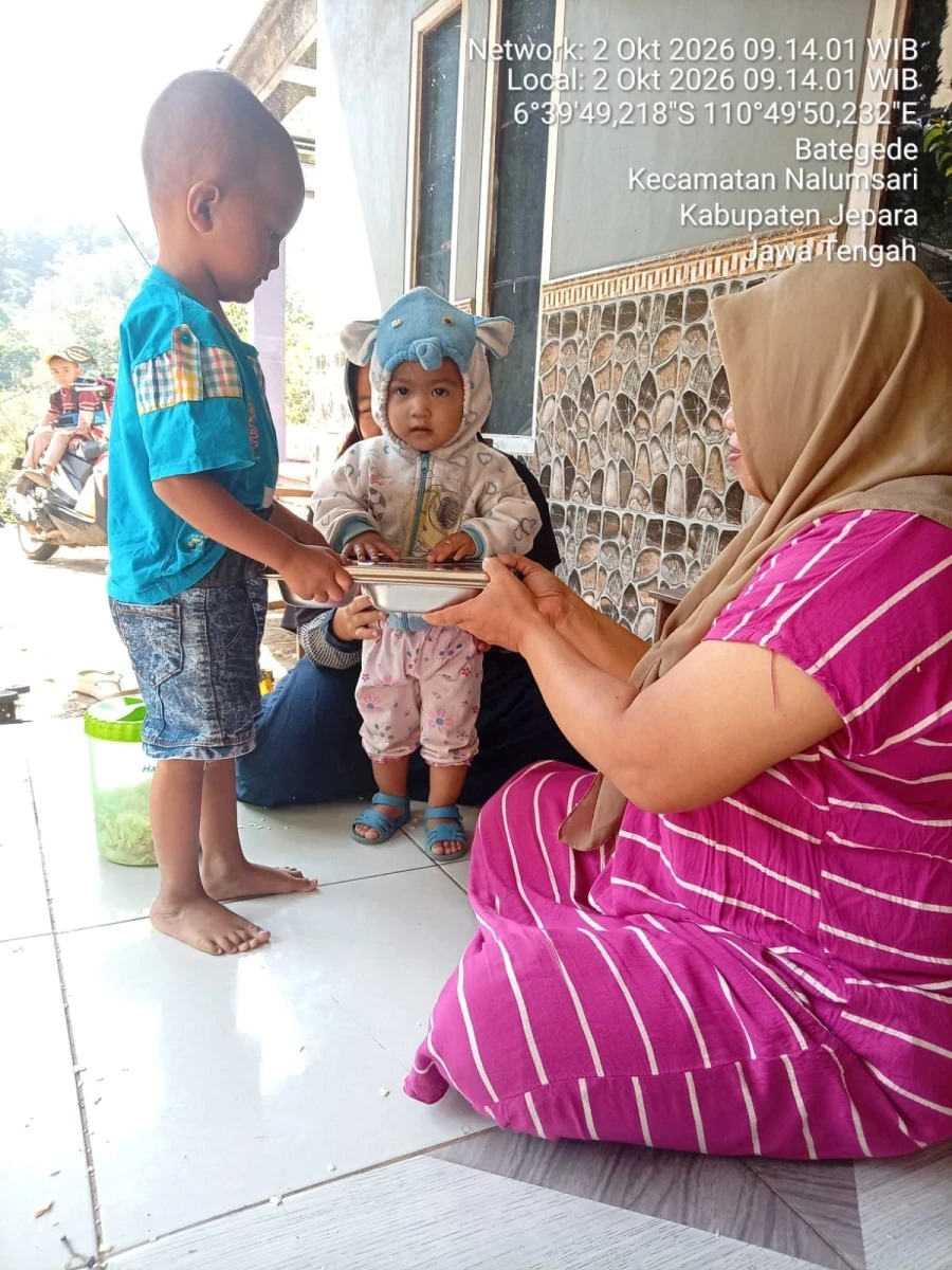 Pembagian MBG ke dukuh godang