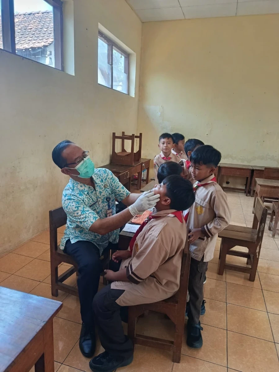 Kenali Sejak Dini, SD Negeri Telukawur Gelar Cek Kesehatan Gratis untuk Siswa
